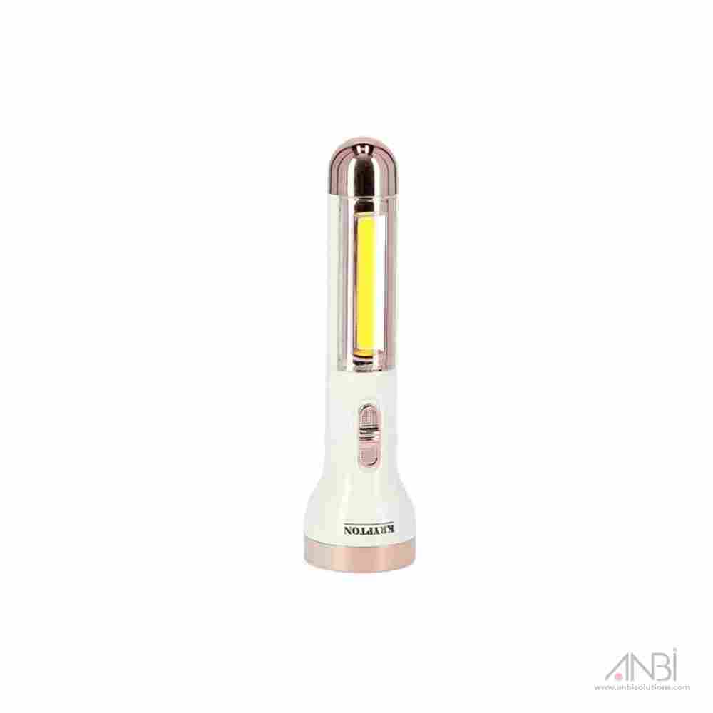 KRYPTON Rechargeable Led Flashlight High Power Super Bright Torch Light Built-In KNFL5126
