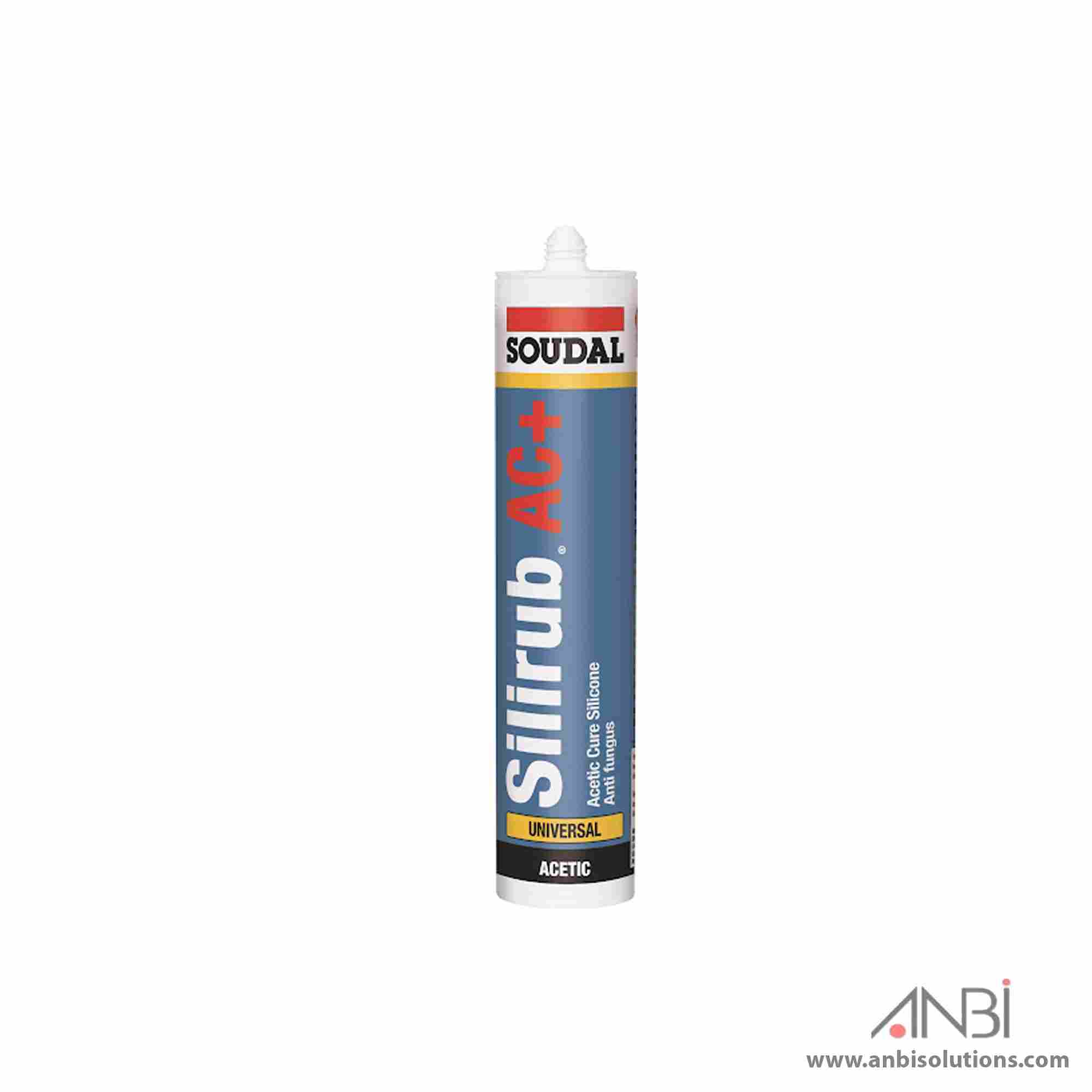 SOUDAL Silirub AC+ General Purpose Silicone (Box of 24)