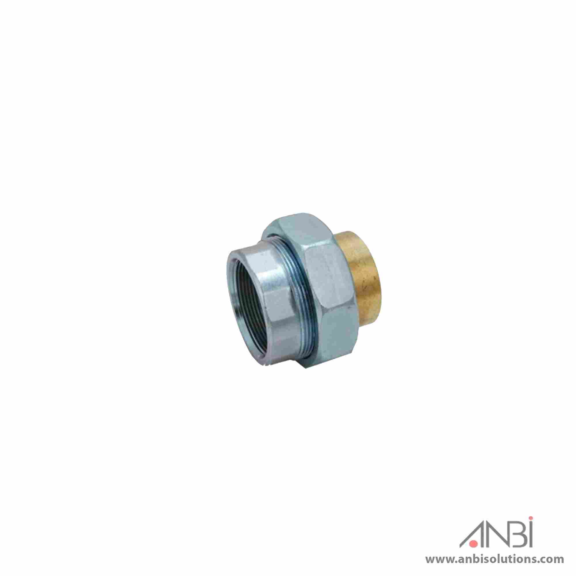 TRUEFLO DI Electric Union Steel Female x Brass Male Model 11FM