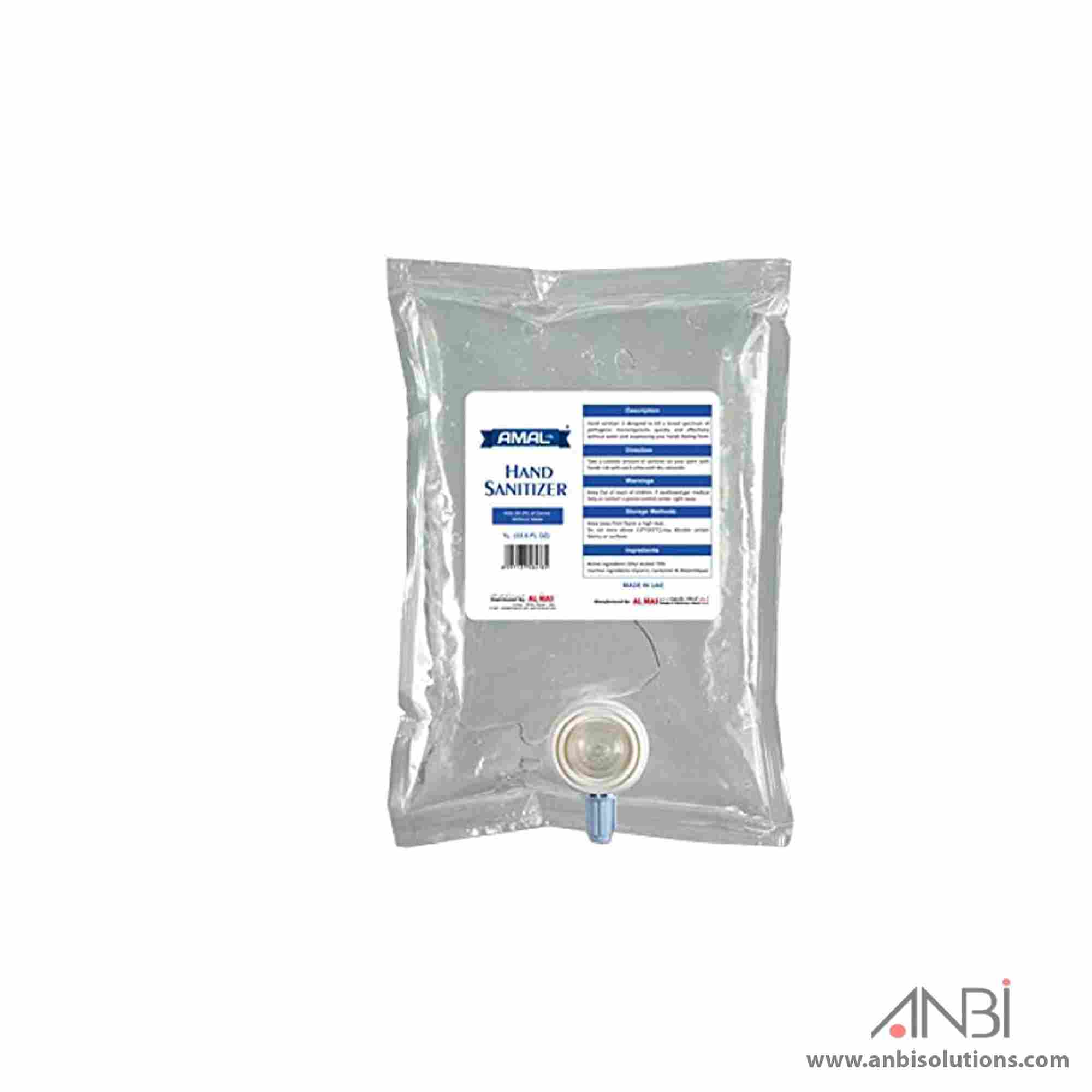 NAGT-UAE Hand Sanitizer Pouch Gel 1Ltr