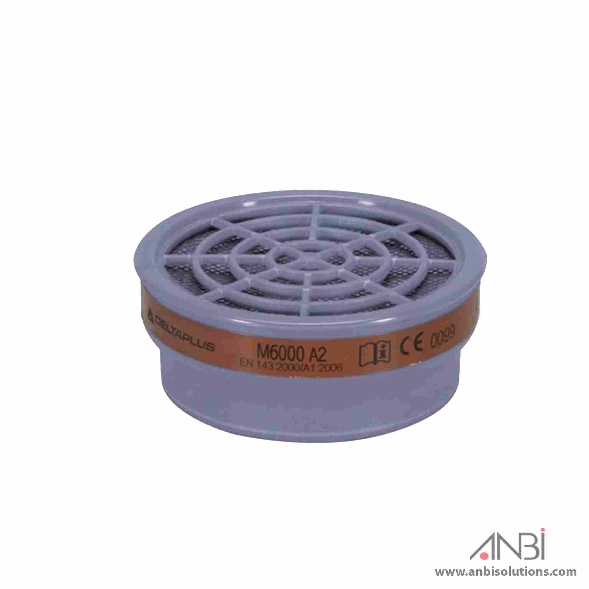DELTA PLUS Jupiter Face Mask A2 Filter Cartridges M6000E