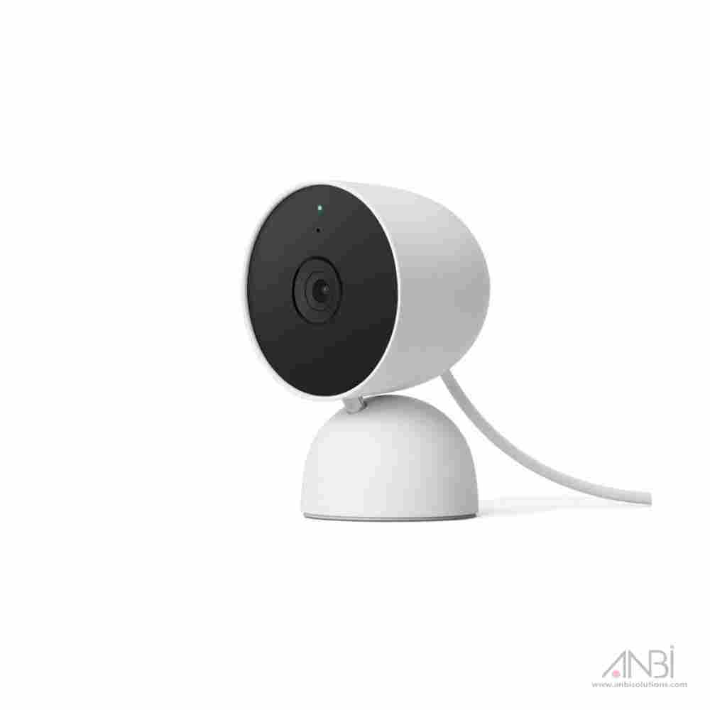GOOGLE NEST Cam 2nd Generation Indoor Wired GA01998-US Snow