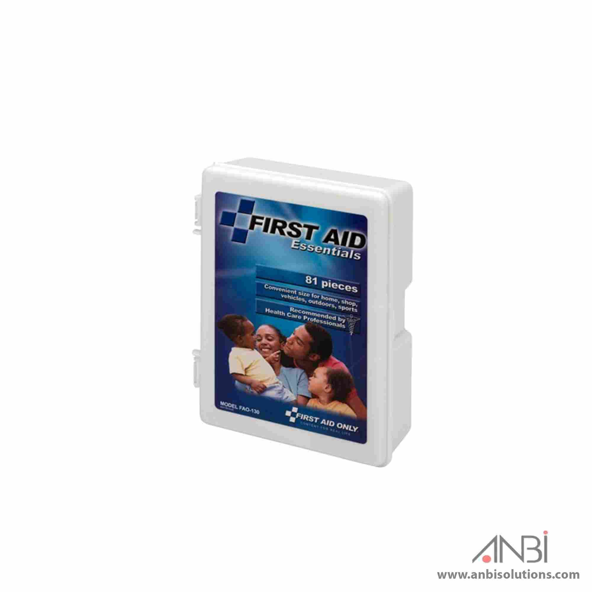 FIRST AID ONLY FAO130 Kit Plastic Case 10 Person