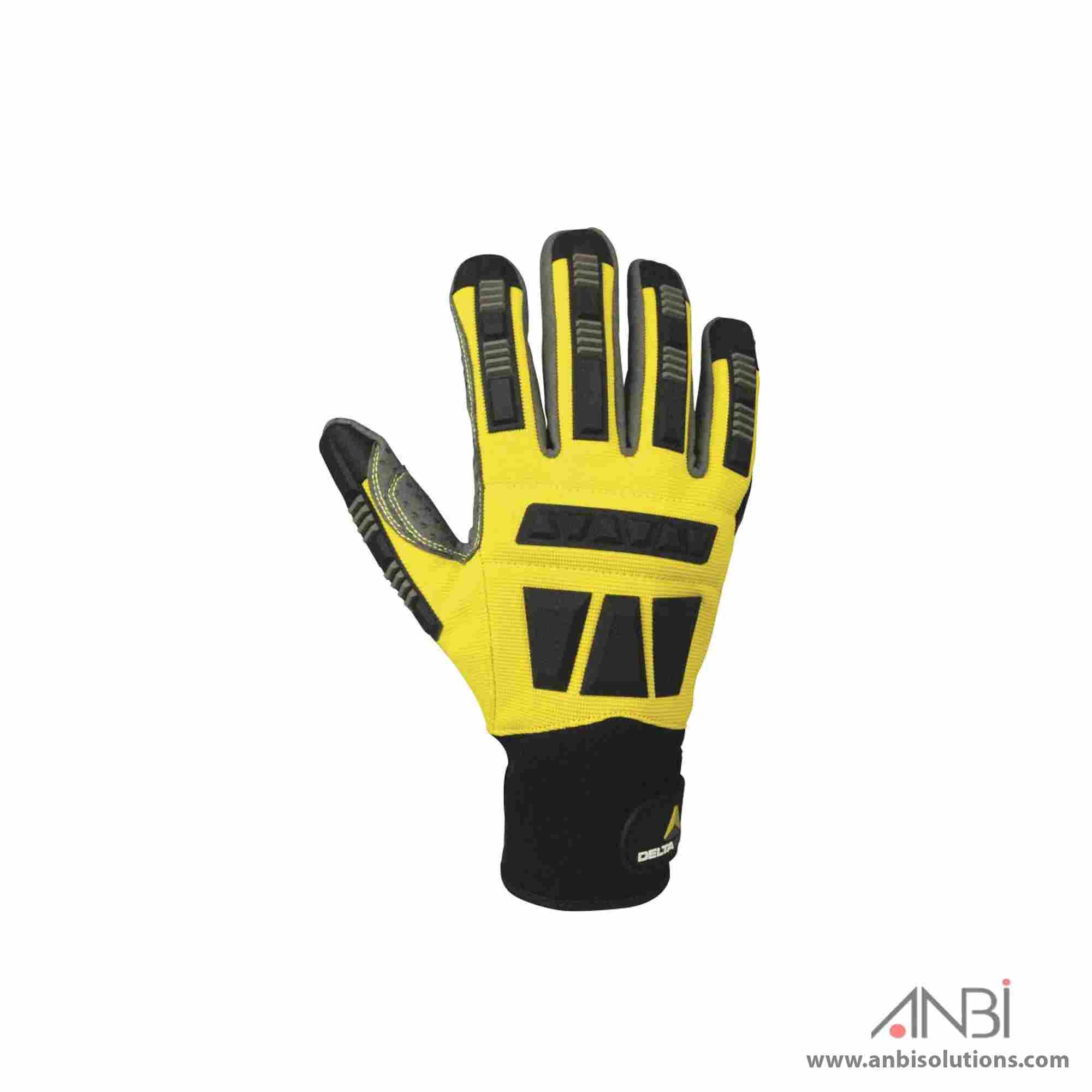 DELTA PLUS Glove w/ Pu/Polyamide Palm Back Reinforcements VV900