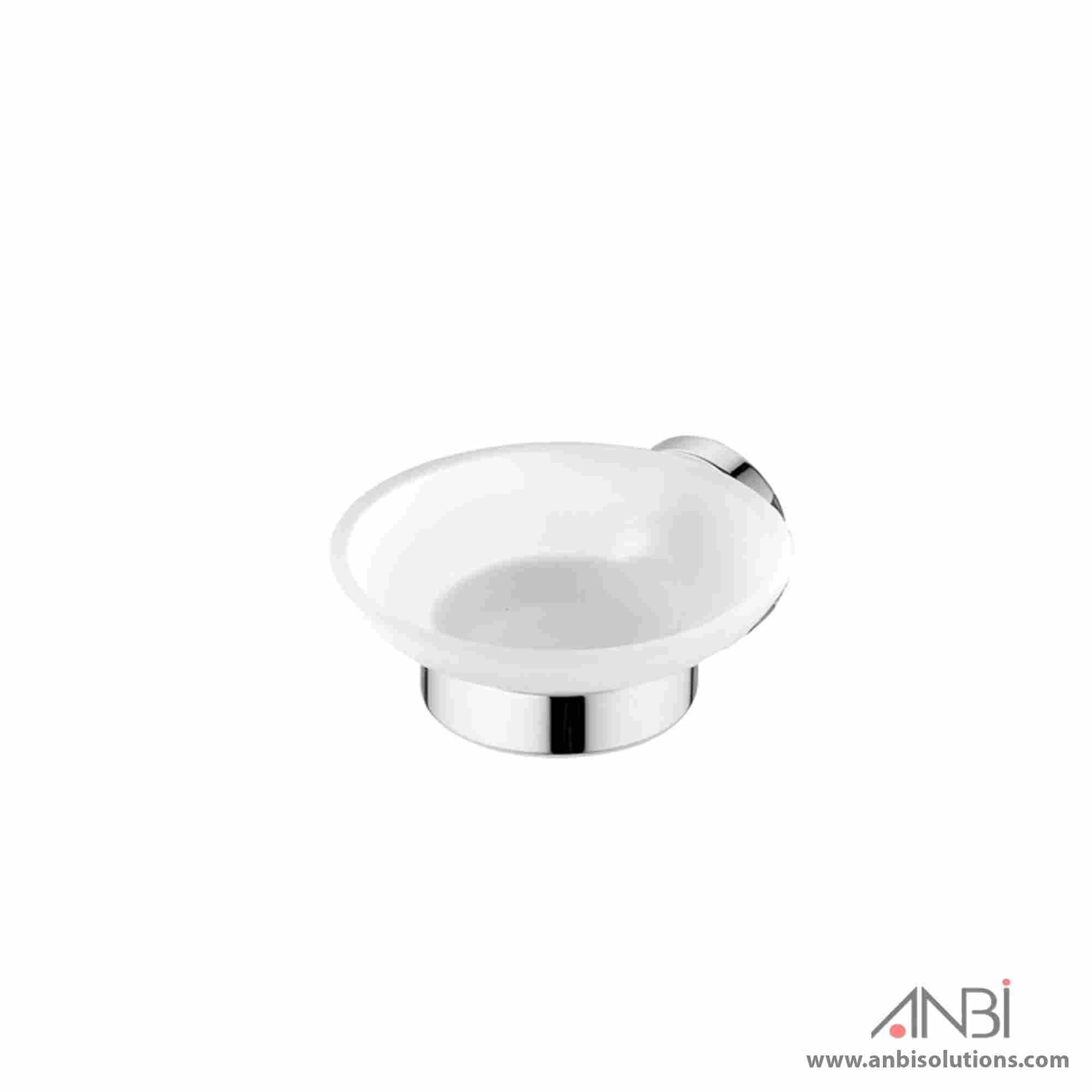 ANBI Soap Dish Frosted Italy 8122