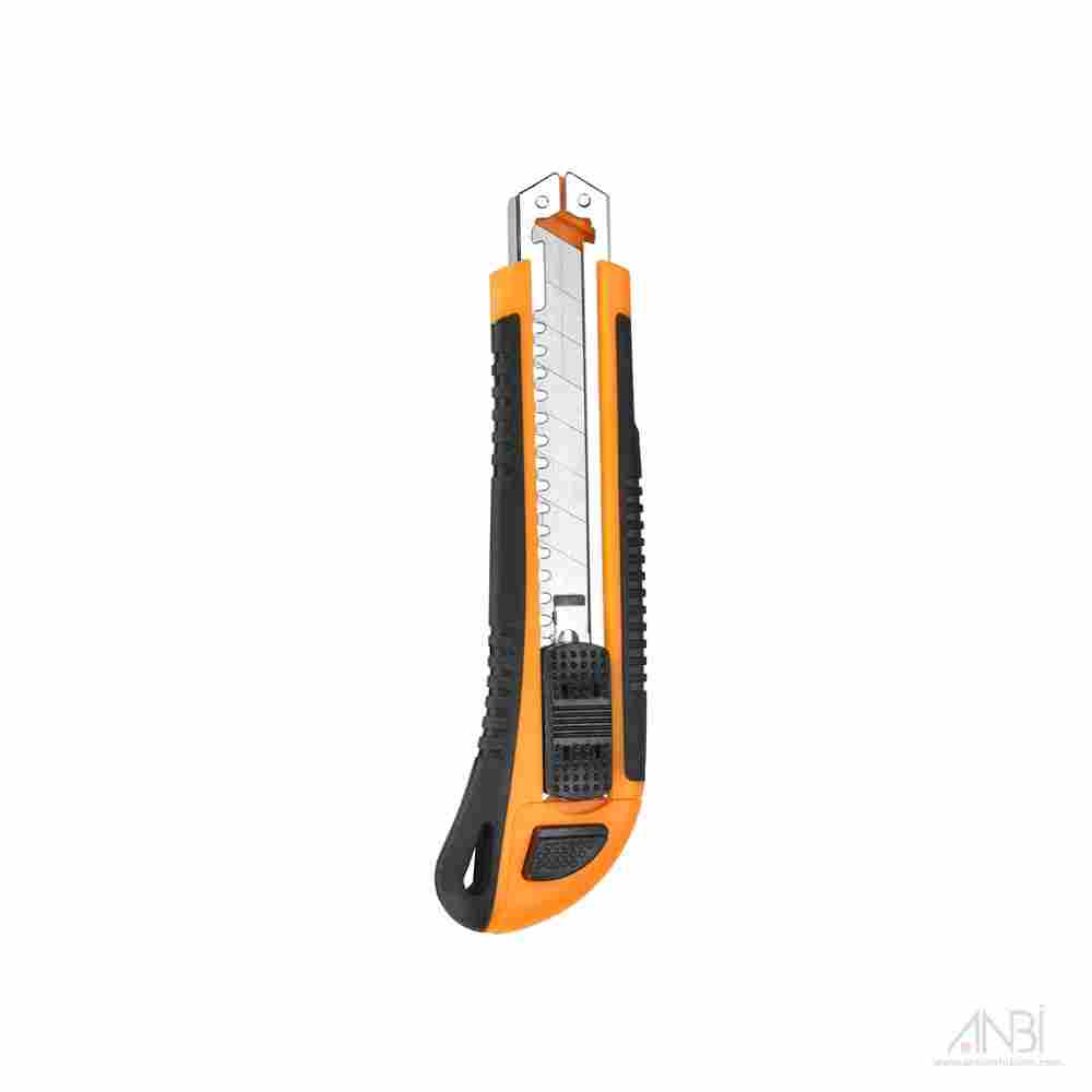 WELLOO Utility Knife 18mm With 3pcs Blades UKN1803