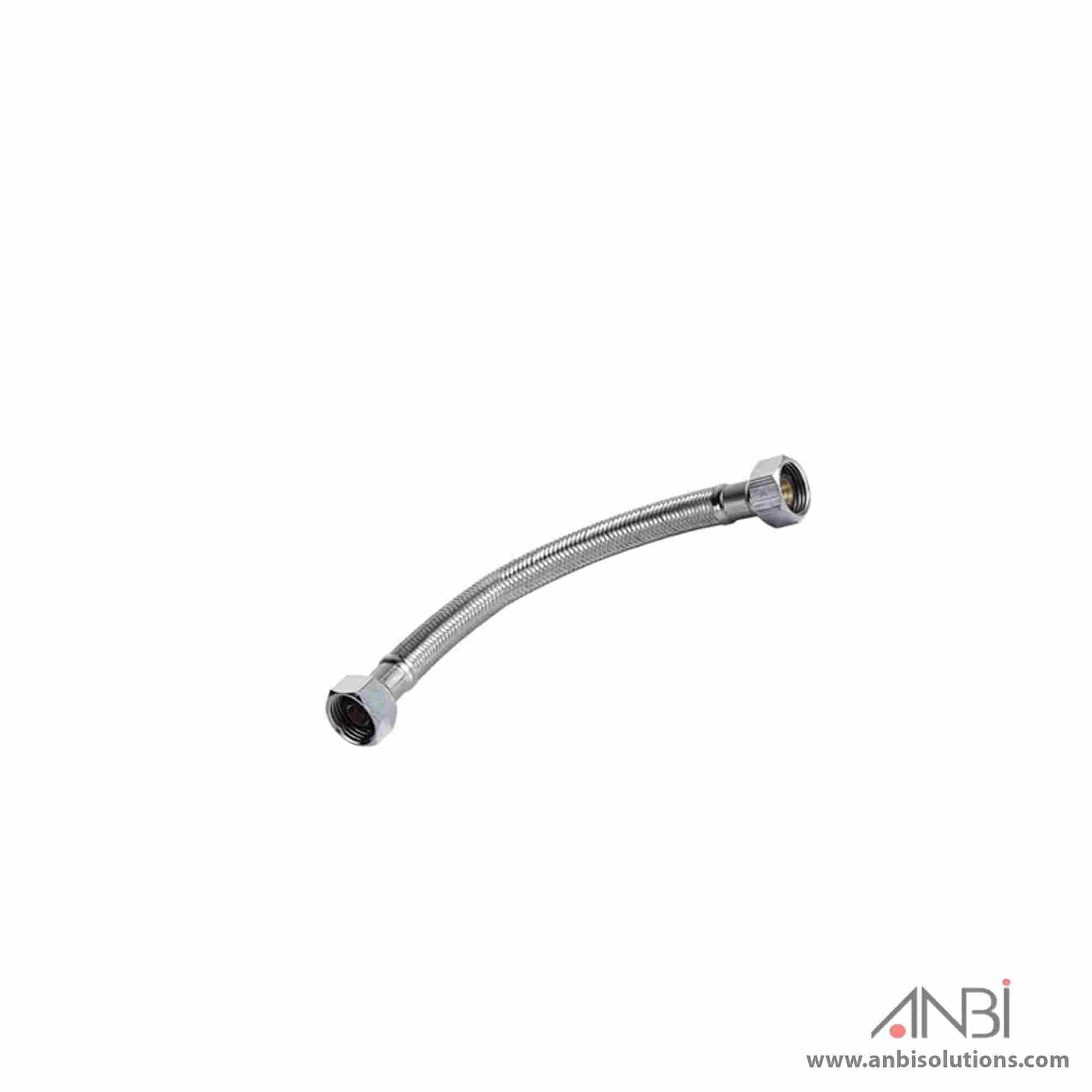 ANBI Flexible Connector Hose Aluminium Brass 30cm x 1/2″ x 1/2″