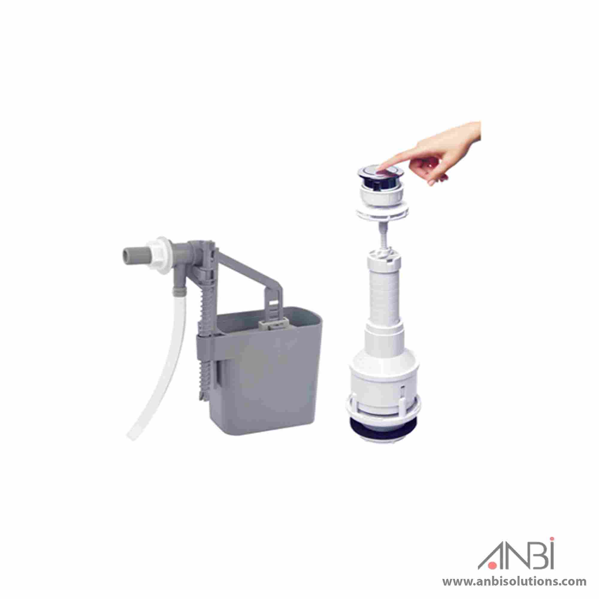 ANBI Mega Flush Kit With Side Entry For Flush Tank 3/8 – ½ 3017-100