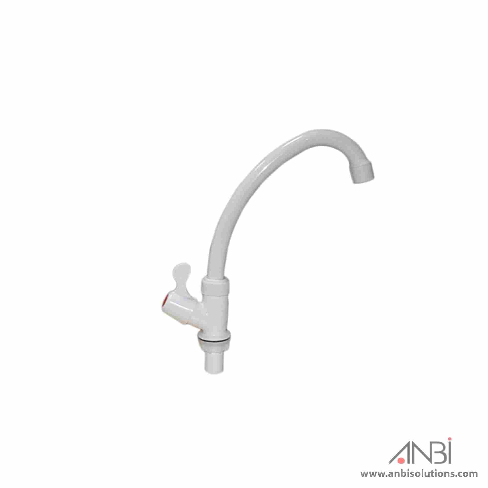 LESSO Faucet Kitchen Single PVCU 1/2″ W23101