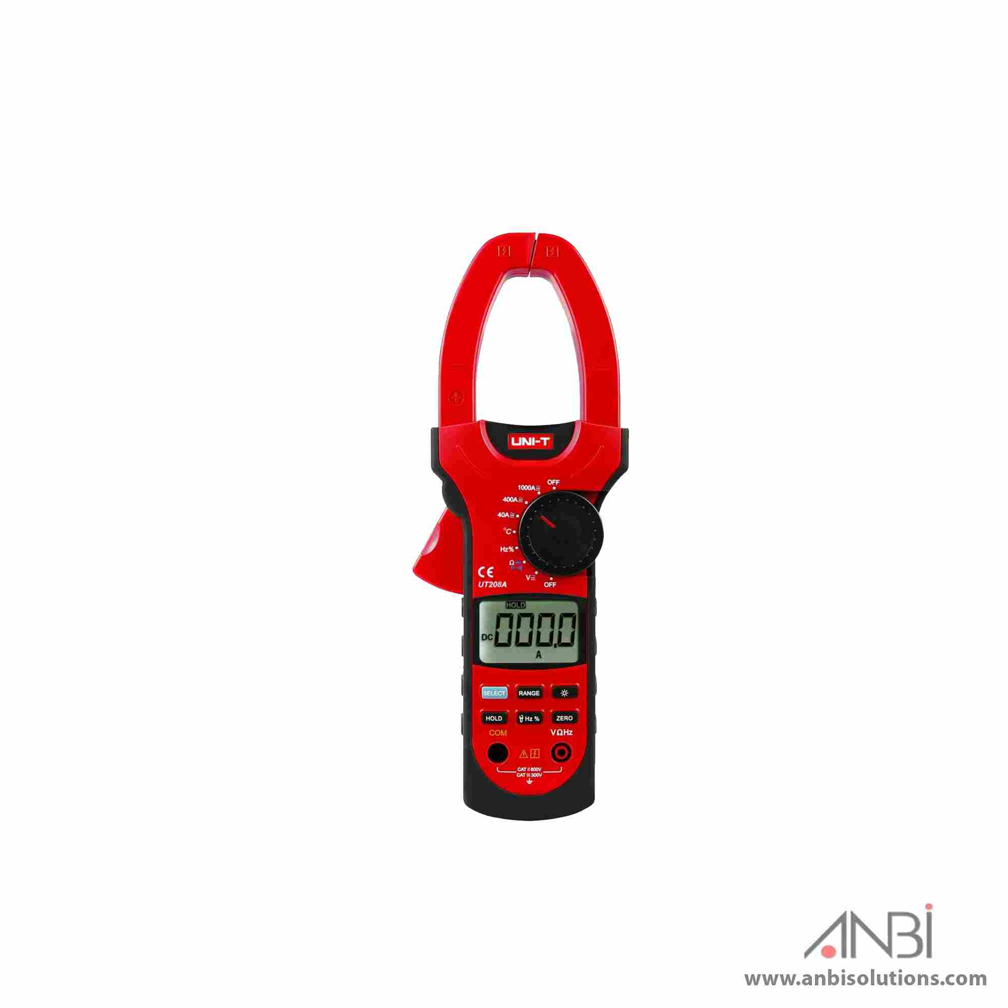 UNI-T 1000A AC/DC Digital Clamp Meter UT208A