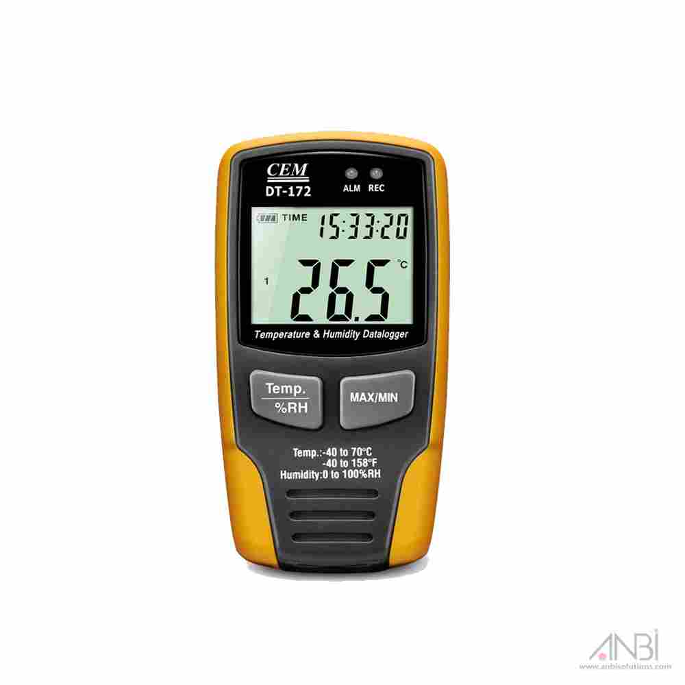 CEM Temperature and Humidity Data Logger DT172