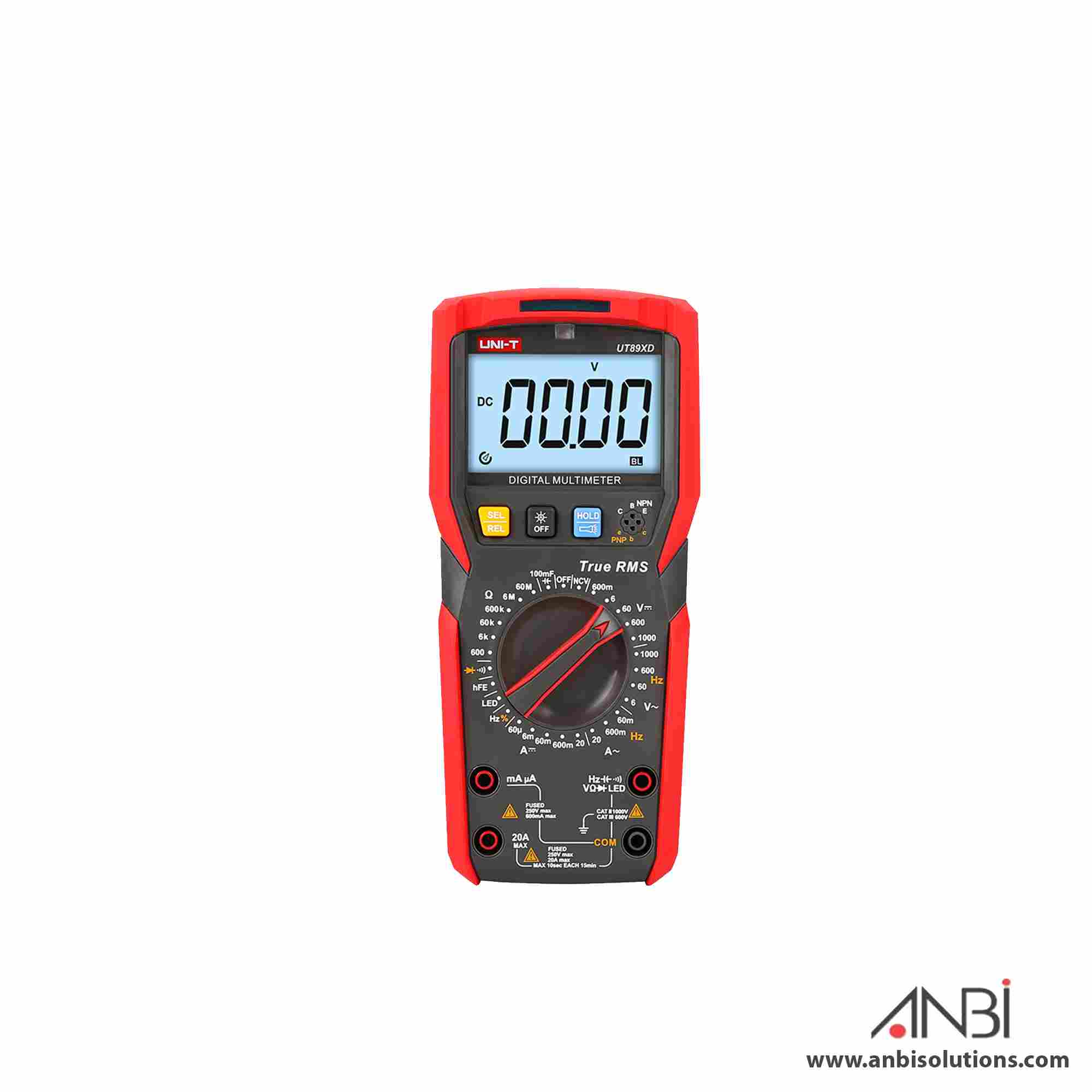 UNI-T True RMS Digital Multimeter LCD UT89X