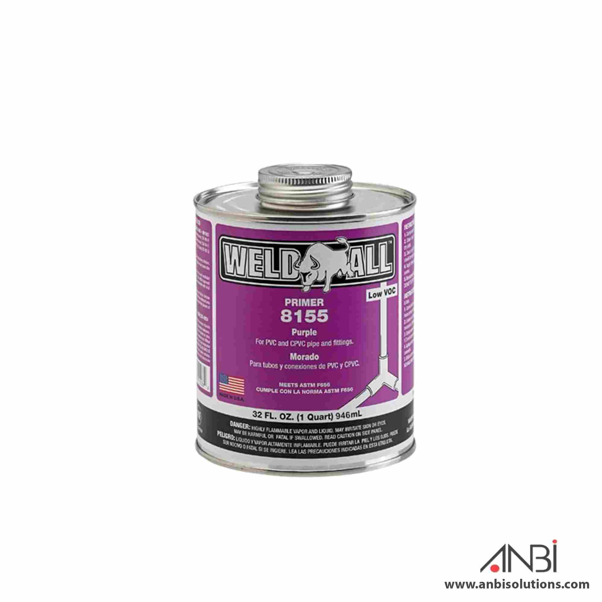 WELD-ALL Primer Purple USA 8155 16oz