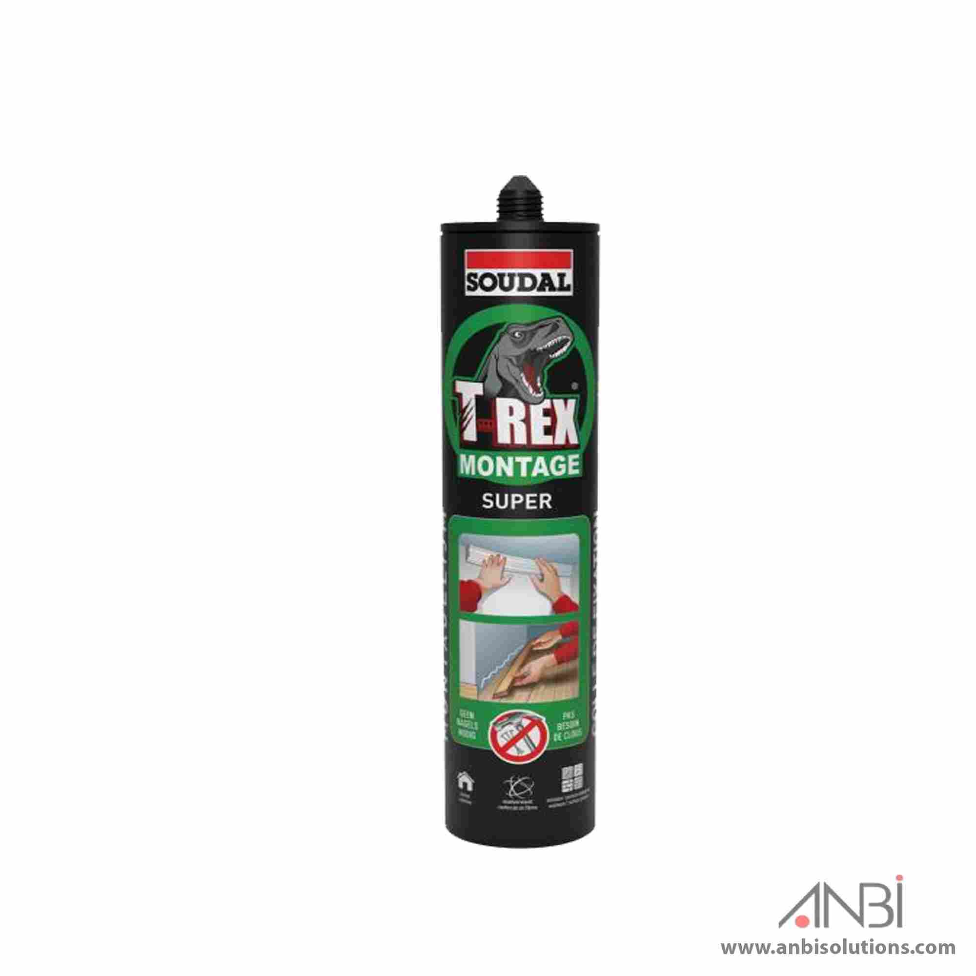 SOUDAL T-Rex Montage Adhesive (Box of 12)