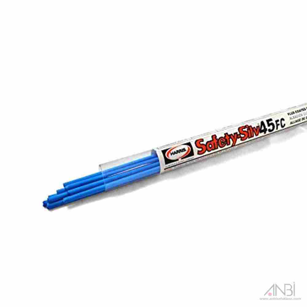 HARRIS Silver Brazing Rod Blue 45FC 1PC