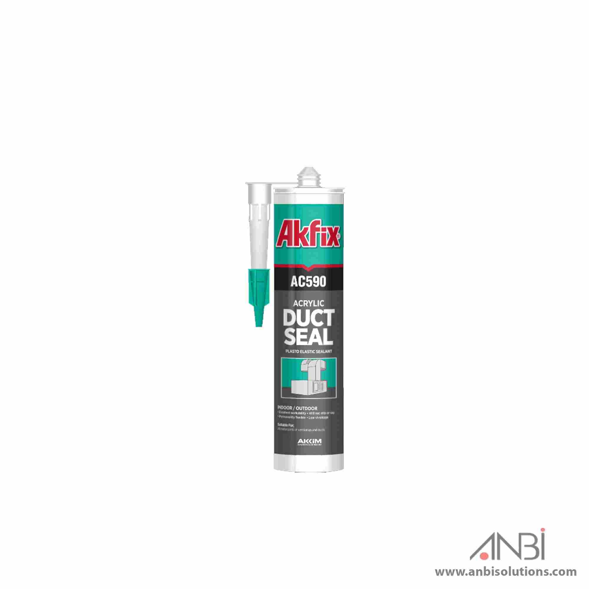 AKFIX AC590 Acrylic Duct Seal 12x310ml