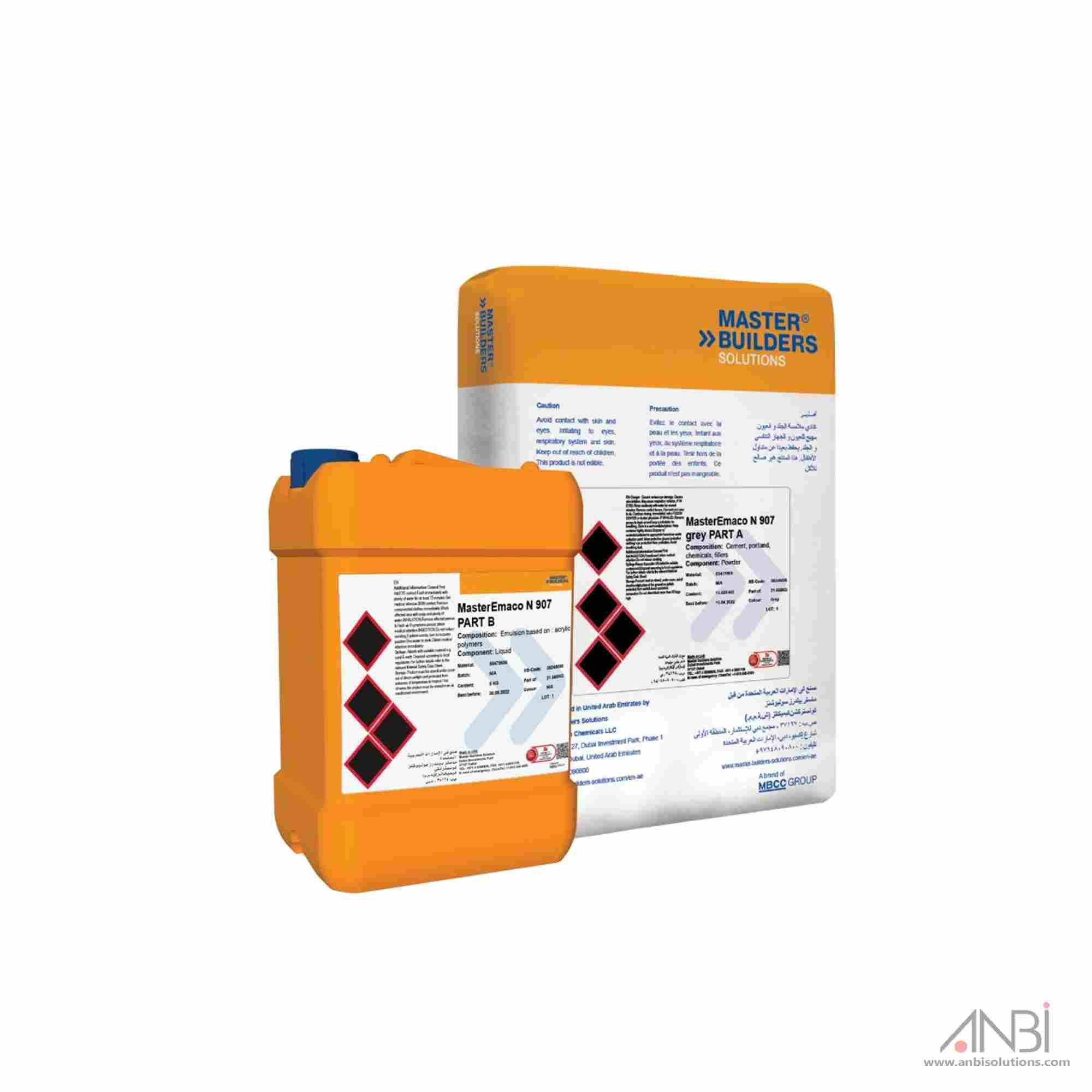 SIKA SikaEmaco N907 Polymer Modified Fairing Coat and Re-profiling Mortar 21.66kg