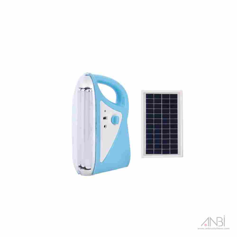 KRYPTON Rechargeable Lantern with Solar Panel DC12V Solar Socket KNSE5173