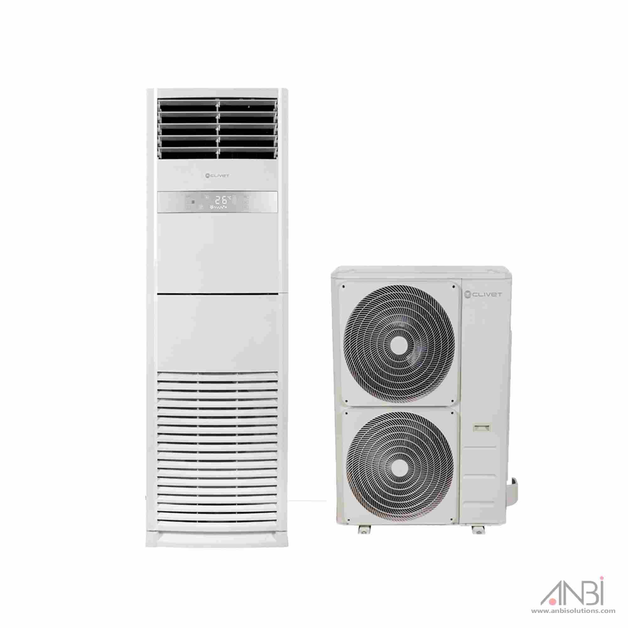 CLIVET 4.0Ton Floor Standing AC Scroll R410A 1Star CFTGA-48CRN1-RC1W