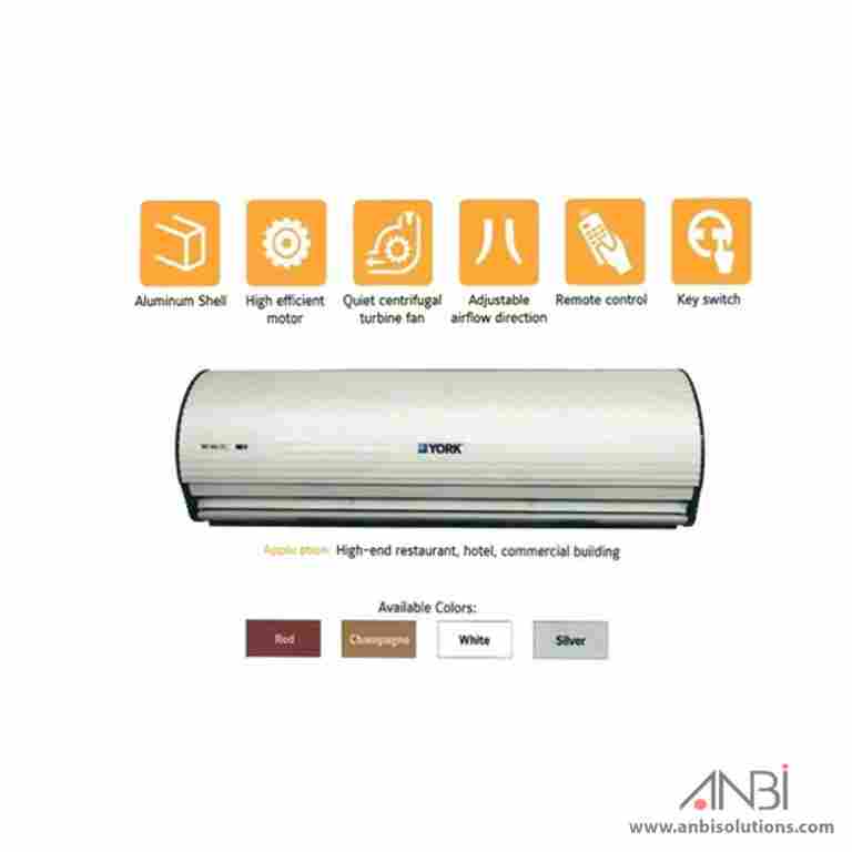YORK Air Curtain 2000mm YAC4020AF-WS