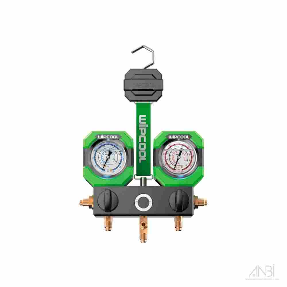 WIPCOOL HVAC/Air Conditioning Manifold Gauge Set MG-2K