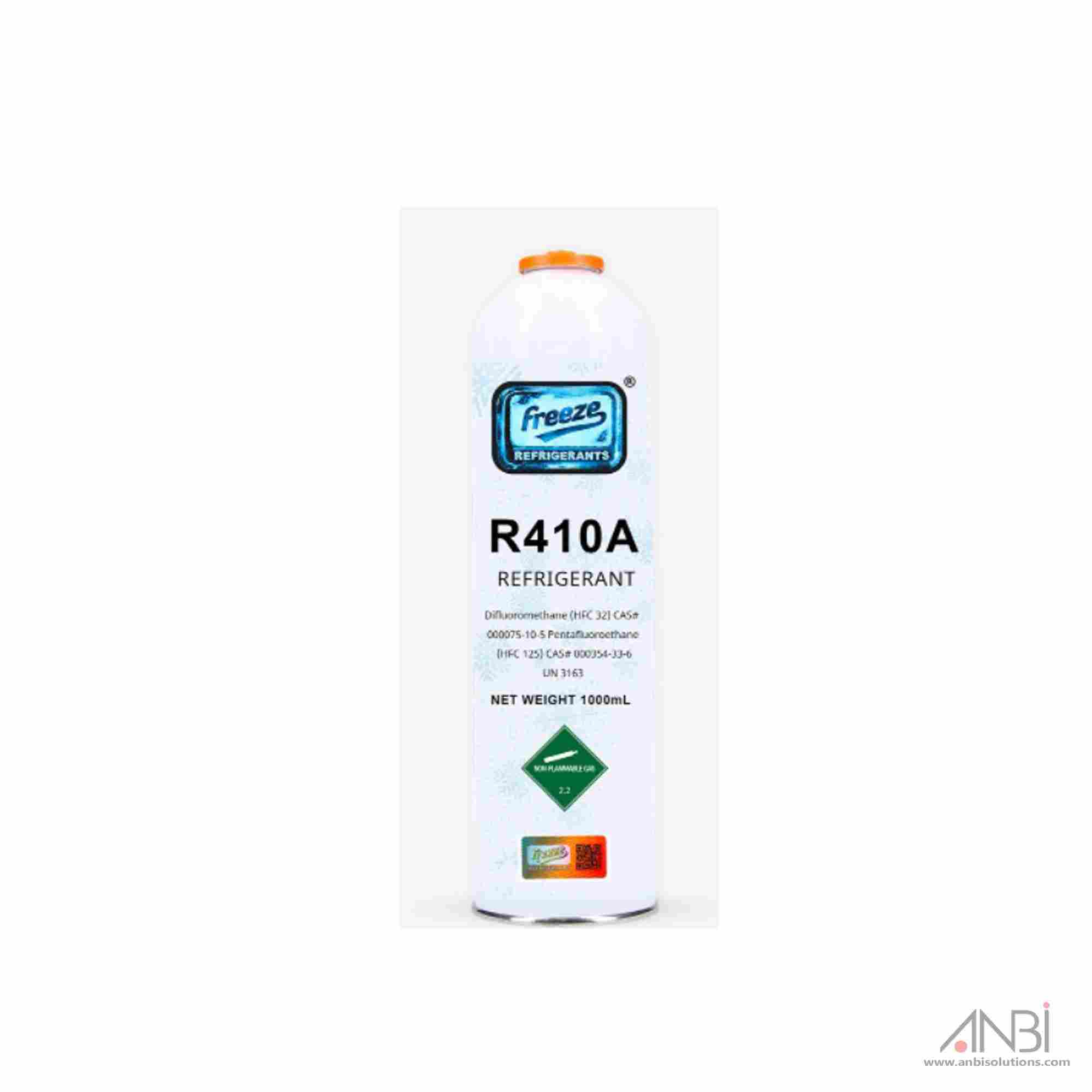 FREEZE Refrigerant R410A Gas Canister 1000ml