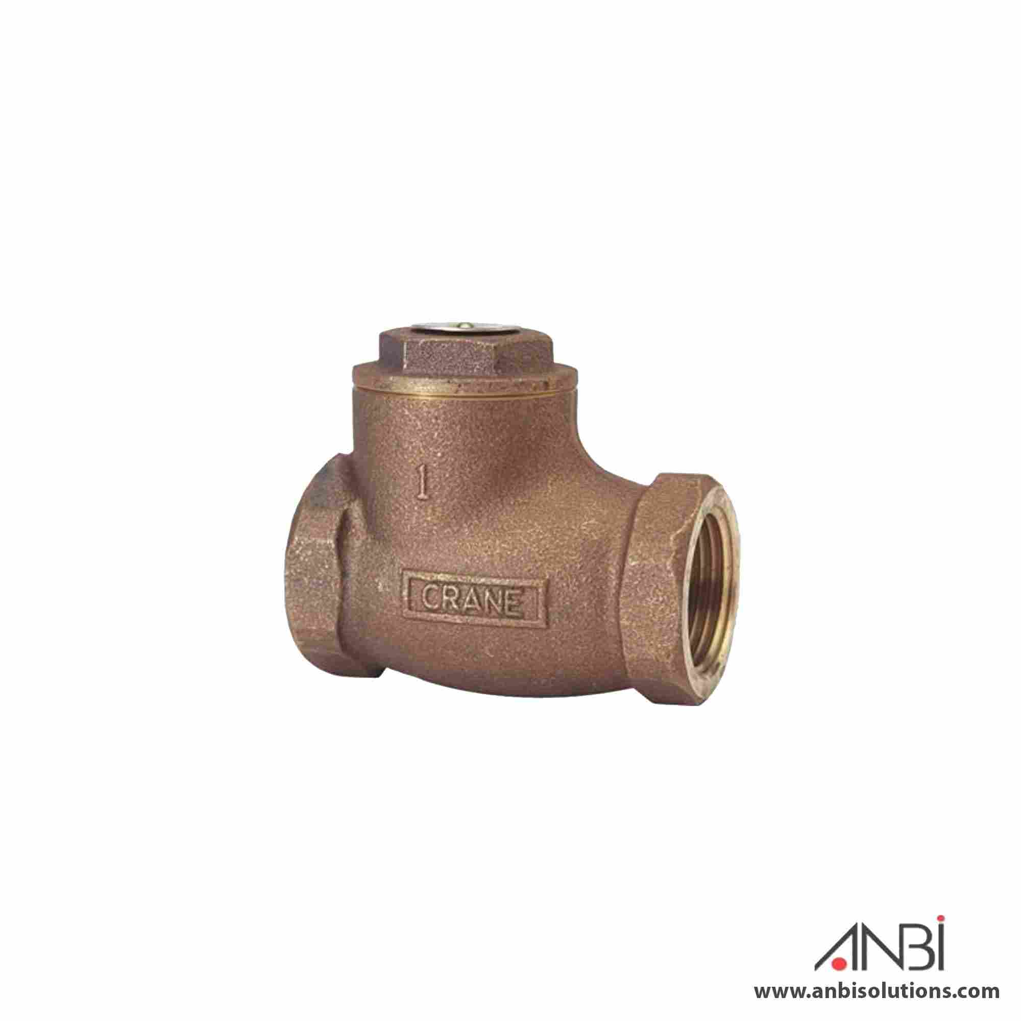 CRANE Swing Check Valve w/ Metal Disc Bronze D138