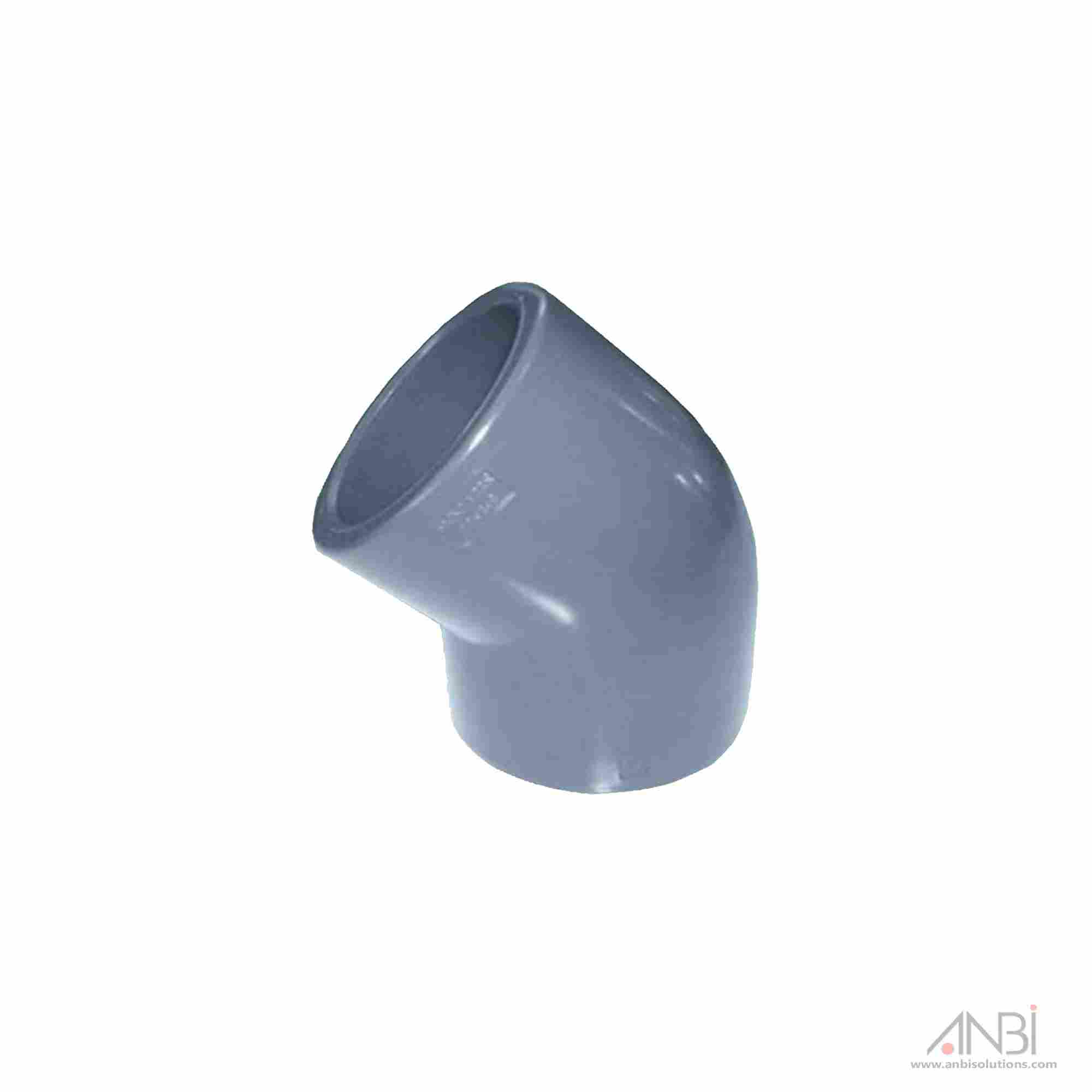 ATLAS Elbow Pipe HP PVC Fitting 45 Degree