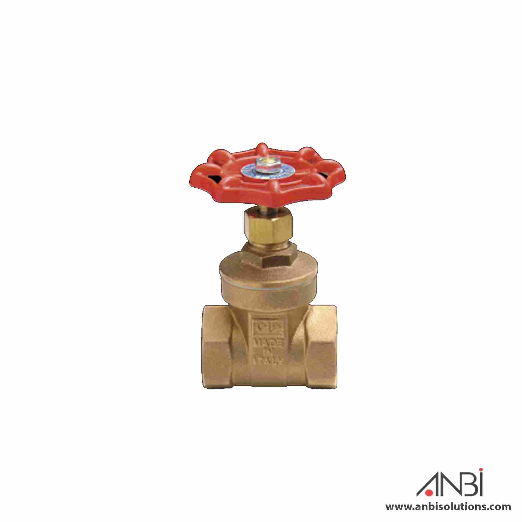 VIR Bronze Gate Valve Non-Rising Stem Threaded PN16 90