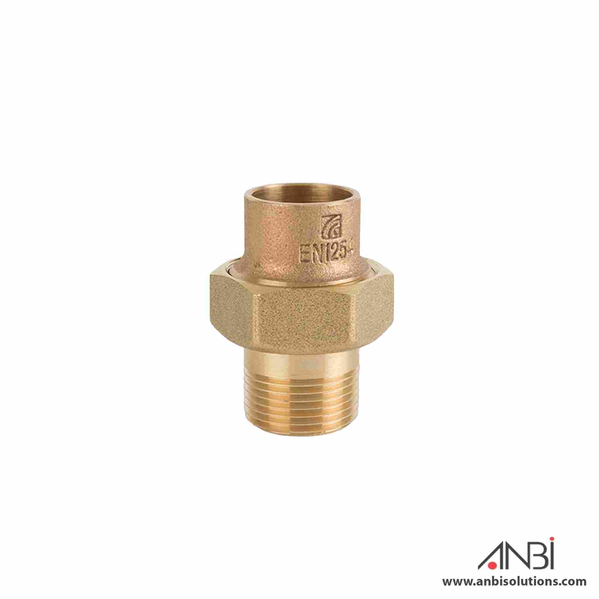Bronze End Feed Adaptor Male Union