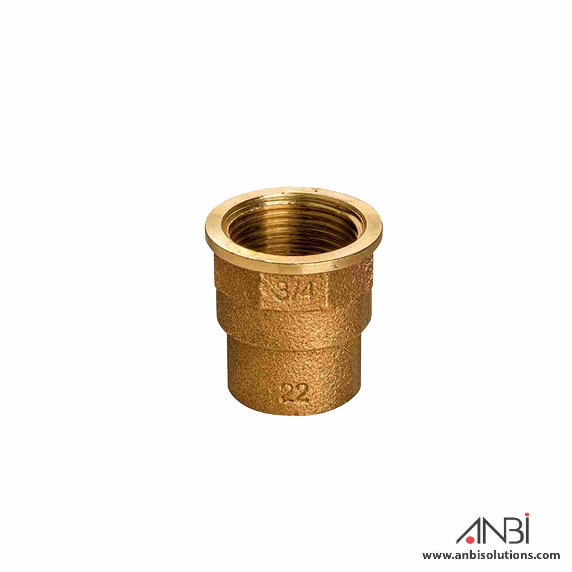 Bronze End Feed Adaptor Female Straight