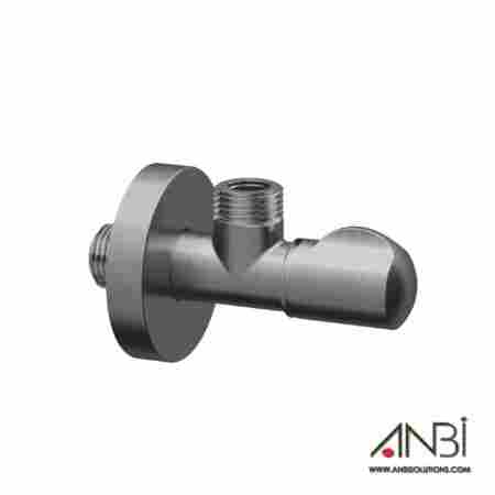 VA-ALBERTONI Angle Valve Rosette Brush Nickel ANS448650