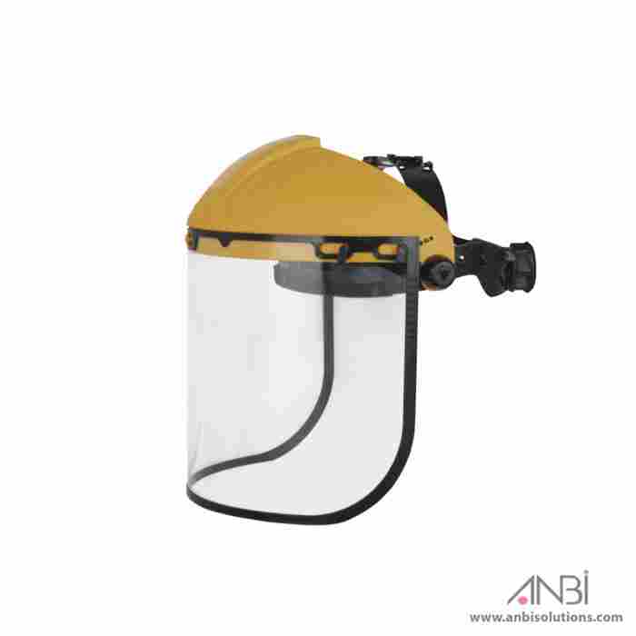 DELTA PLUS Visor Holder With Clear Polycarbonate Visor BALBI 2