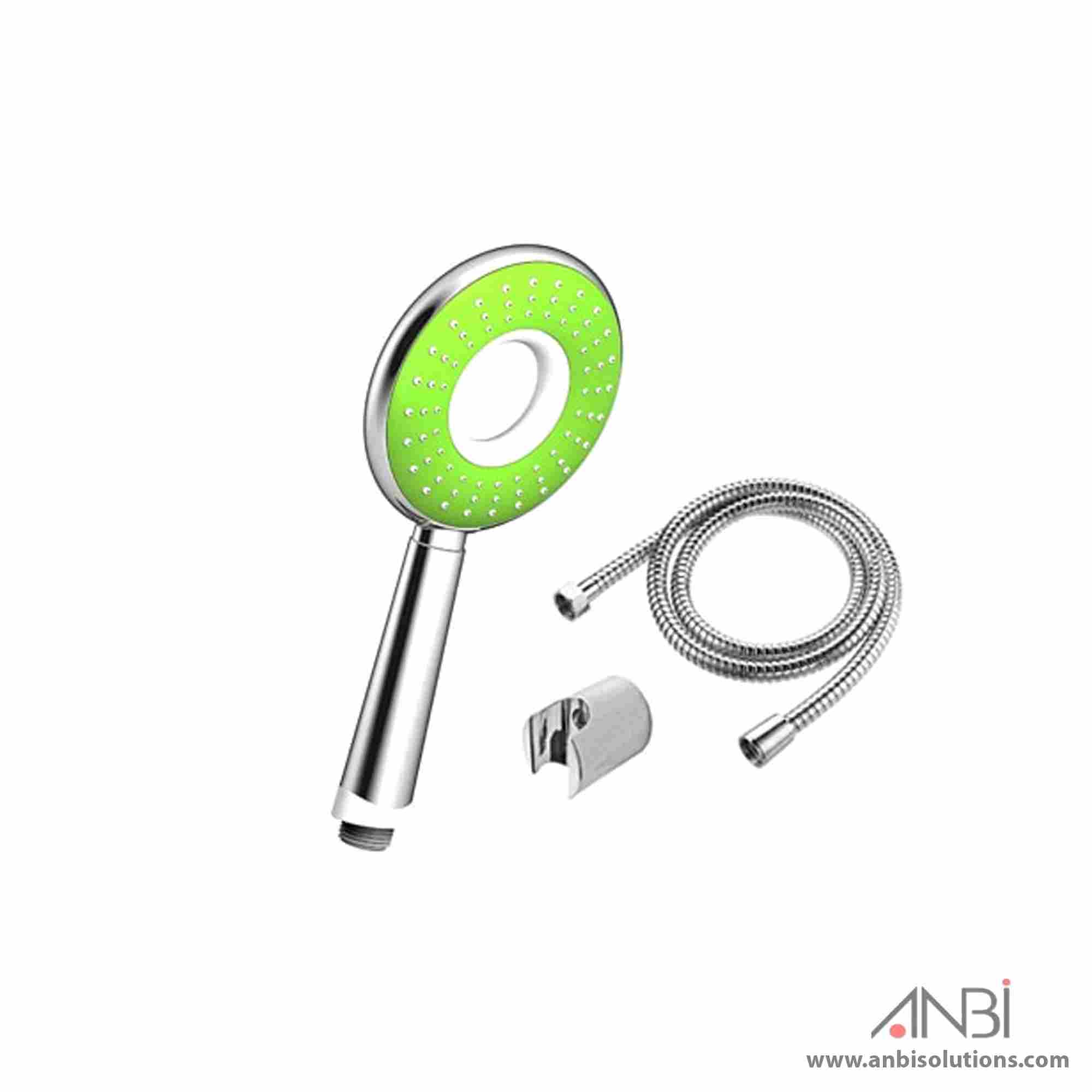 ANBI ABS Hand Shower CP/Green 1 Function ABHS-1901-CPG