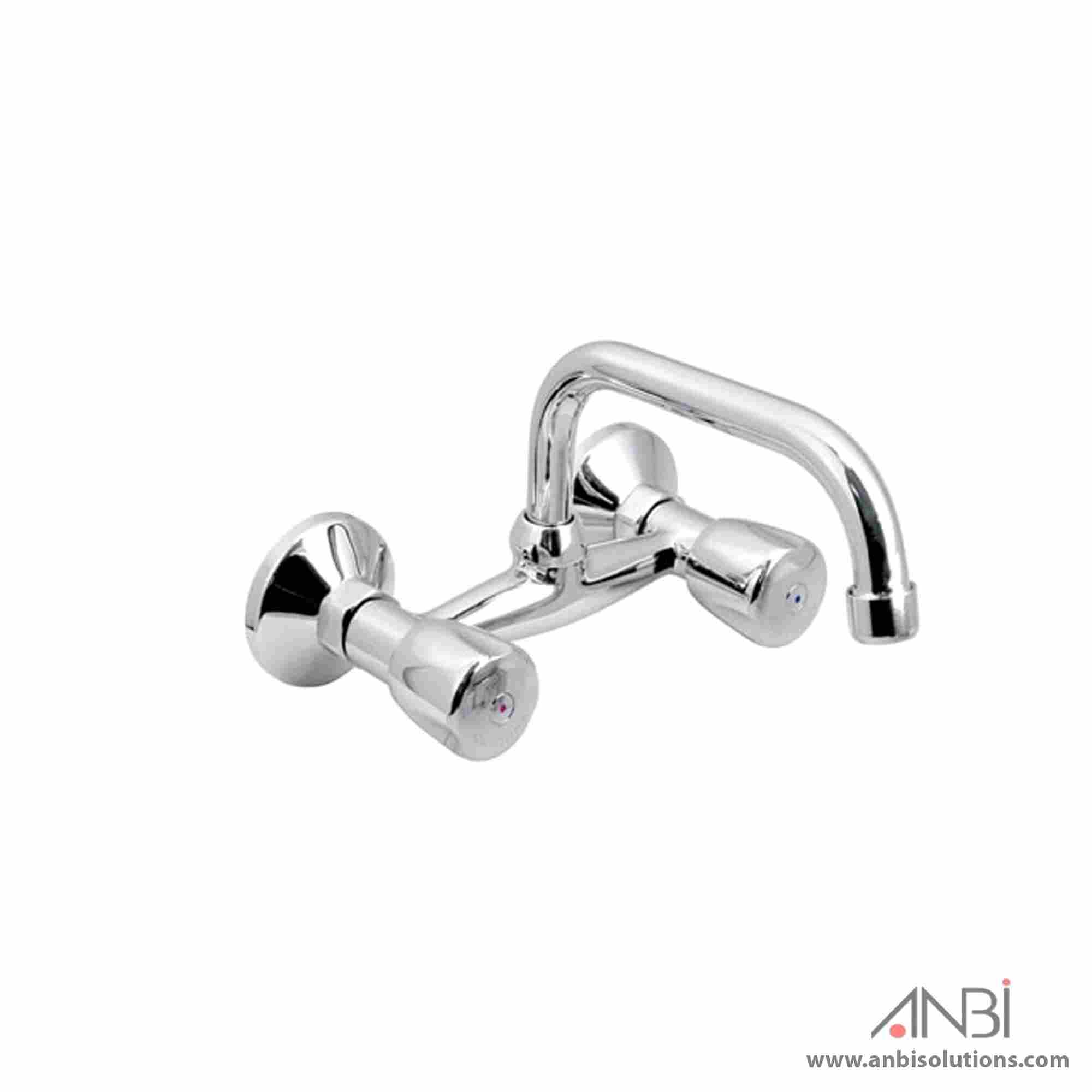 ANBI Double Handle Wall Mount With U Spout ABB 254UCP