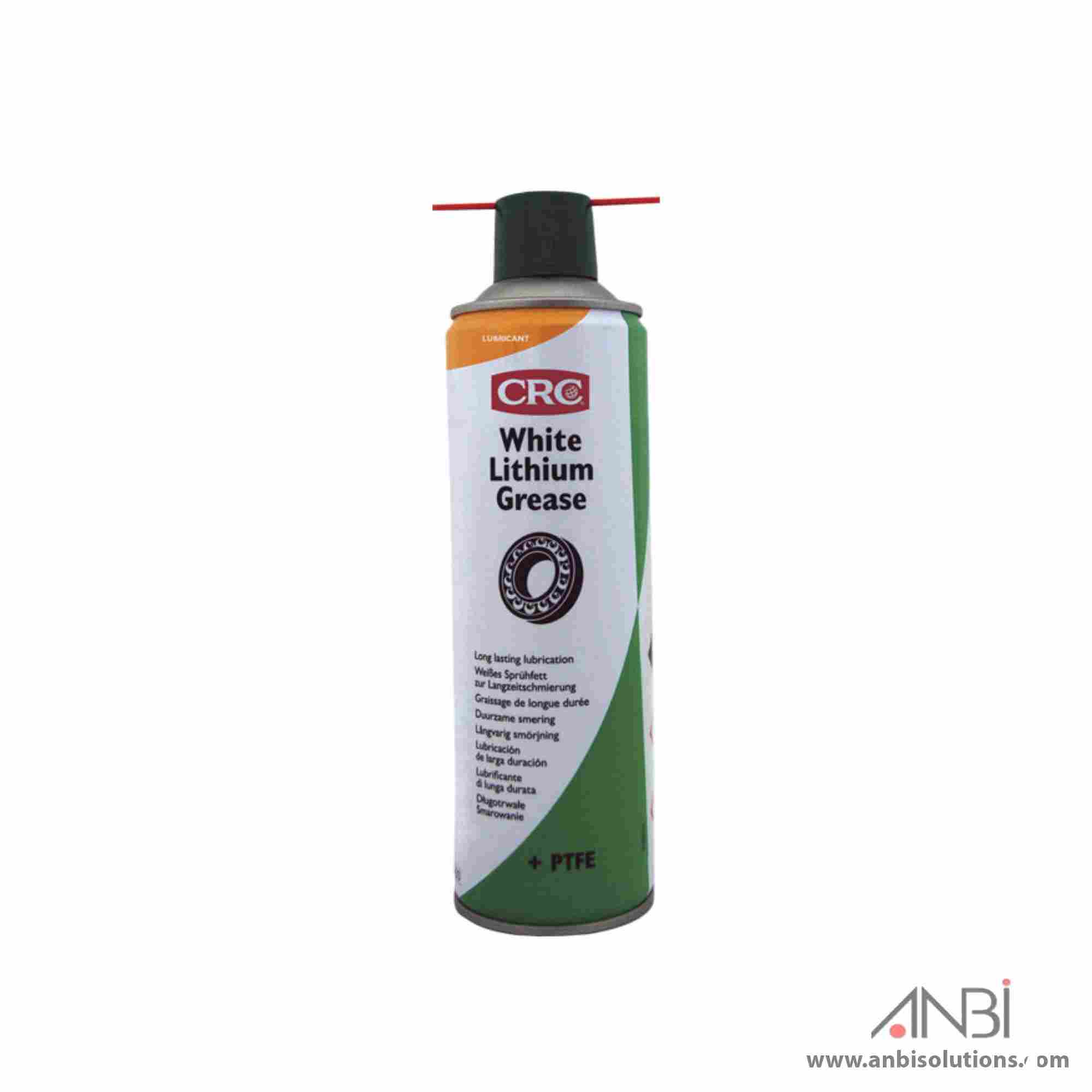 CRC White Lithium Grease (Industrial) 12 x 500ml