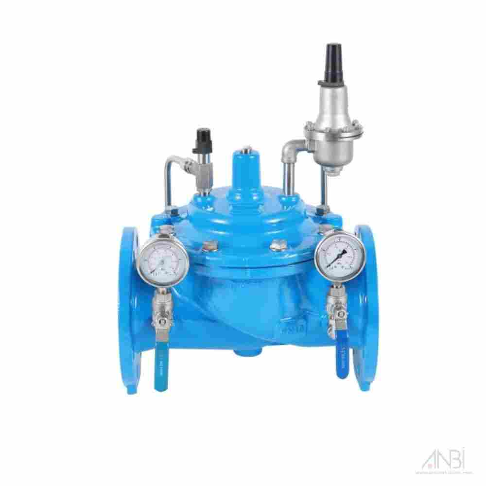 HERZ PRV PN25 Ductile Iron Body Pilot Operated Epoxy Coated With V-Port HVPRVF25