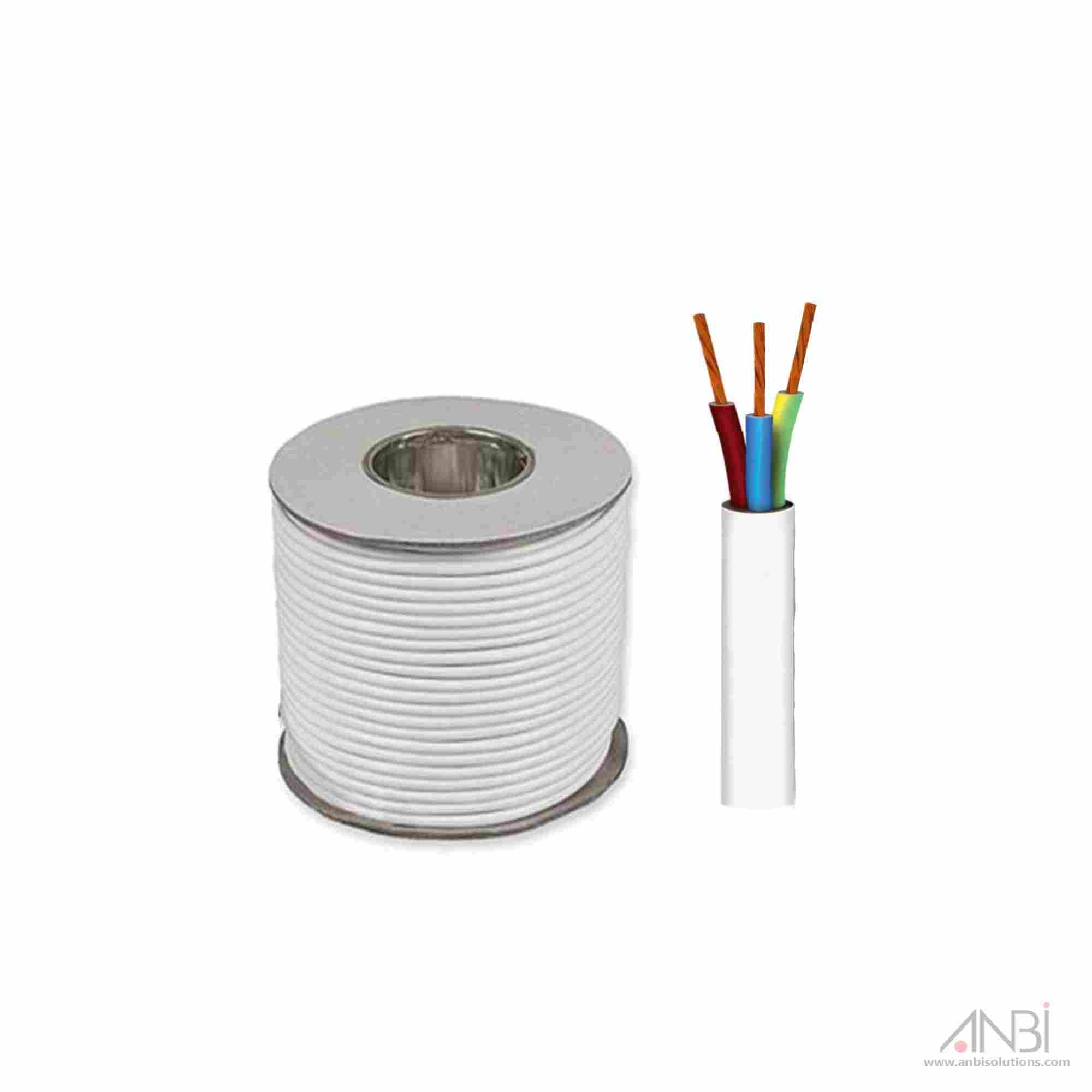 RR Kable Flexible Three Core Wire x 100 Yard