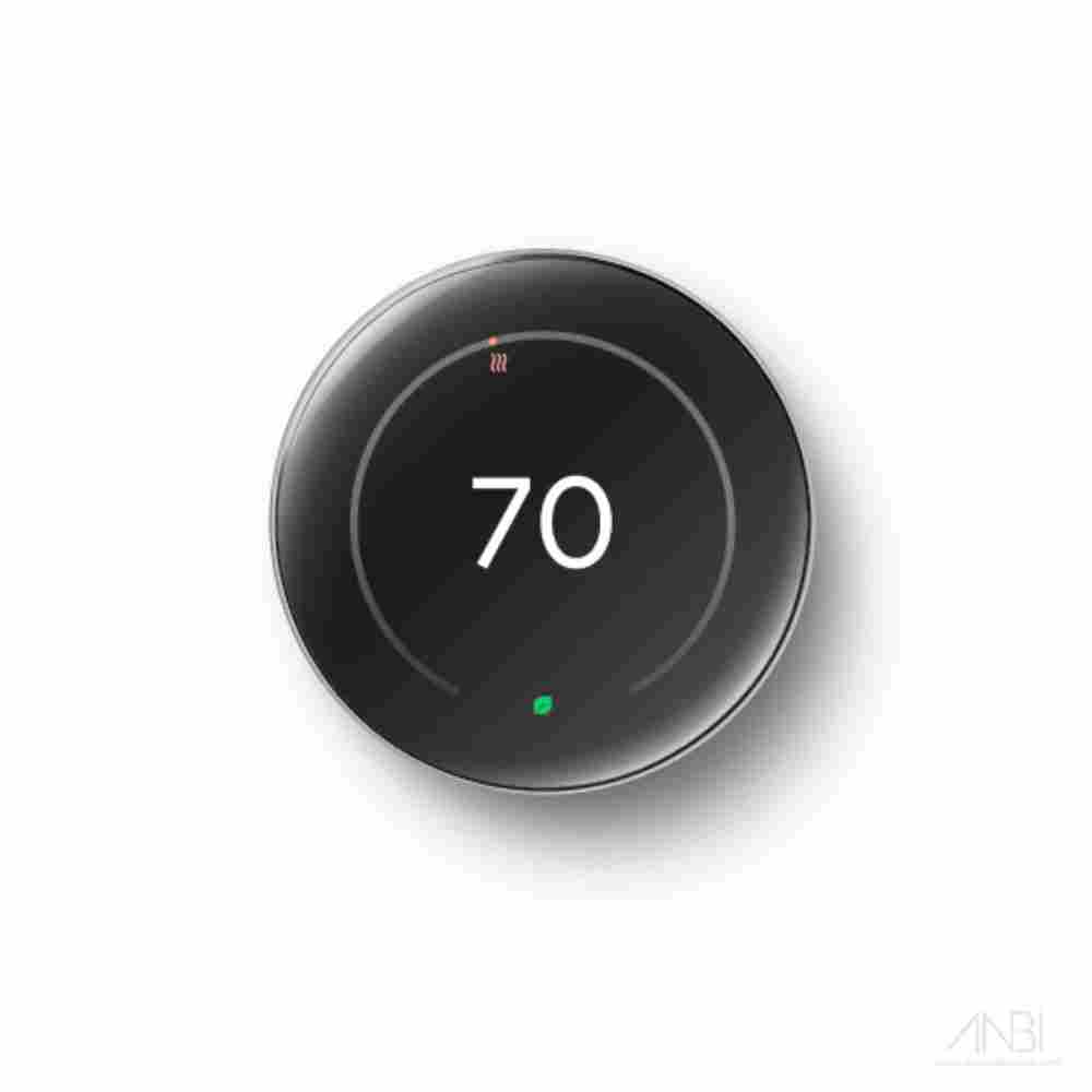 GOOGLE NEST Learning Thermostat  Silver 4th Gen 2024 with Nest Temperature Sensor